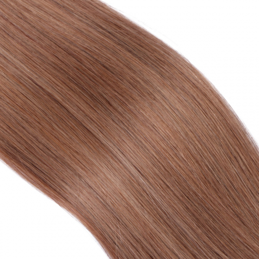 25 x Micro Ring / Loop - 27 Honigblond - Hair Extensions 100% Echthaar - NOVON EXTENTIONS