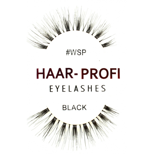 Haar-Profi Eyelash #WSP - Black - falsche knstliche echthaar Wimpern strip lash
