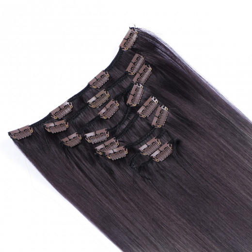 #T4A/24 Ombre - Clip-In Hair Extensions / 8 Tressen / Haarverlngerung XXL Komplettset