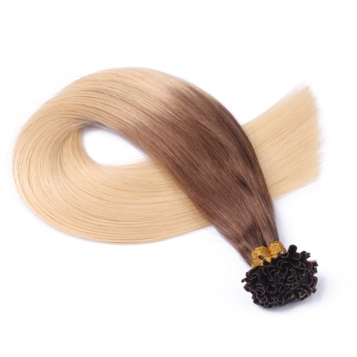 25 x Keratin Bonding Hair Extensions - 17/20 Ombre - 100% Echthaar - NOVON EXTENTIONS