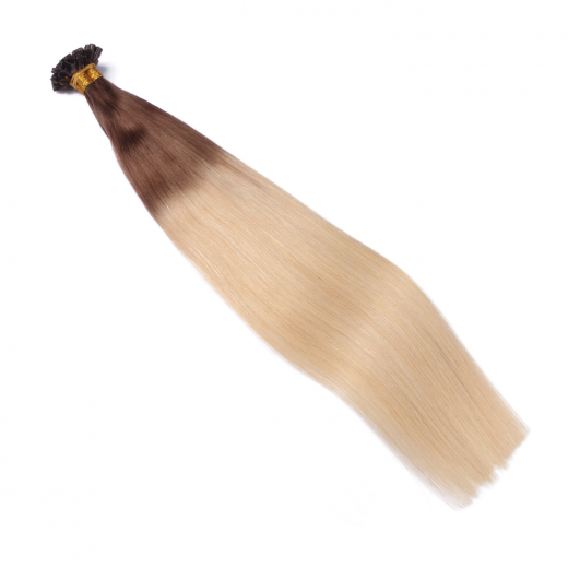 25 x Keratin Bonding Hair Extensions - 17/20 Ombre - 100% Echthaar - NOVON EXTENTIONS