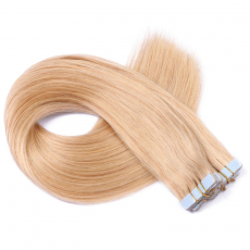 10 x Tape In - 18 Naturaschblond - Hair Extensions - 2,5g...