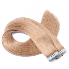 10 x Tape In - 20 Aschblond - Hair Extensions - 2,5g -...