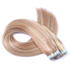 10 x Tape In - 12/613 Gestrhnt  - Hair Extensions - 2,5g...